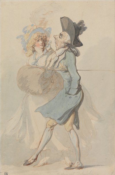 A Worn Out Debauchee by Thomas Rowlandson